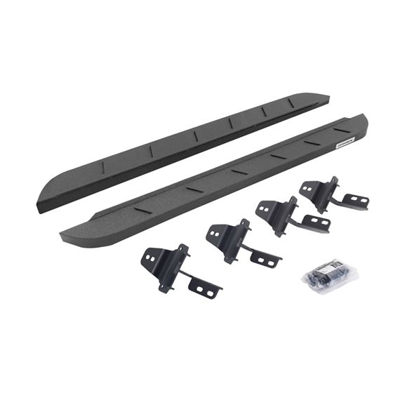 RB10 Slim Line Running Boards with Mounting Brackets Kit (63492648ST) 1