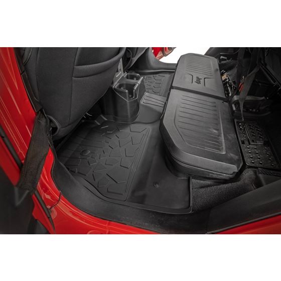 Flex-Fit Floor Mats FR & RR RR Lockable Jeep Gladiator JT 4WD (2020-2024) (FF-61501) 3