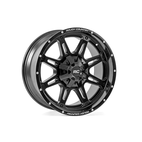 94 Series Wheel One-Piece Matte Black 20x10 5x5.0/5x4.5 -18mm (94201013) 1