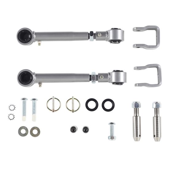 Sway Bar Disconnect Set Incl. Swaybar Ends Center Tubes Quick Release Pins Pair (RE1131) 1