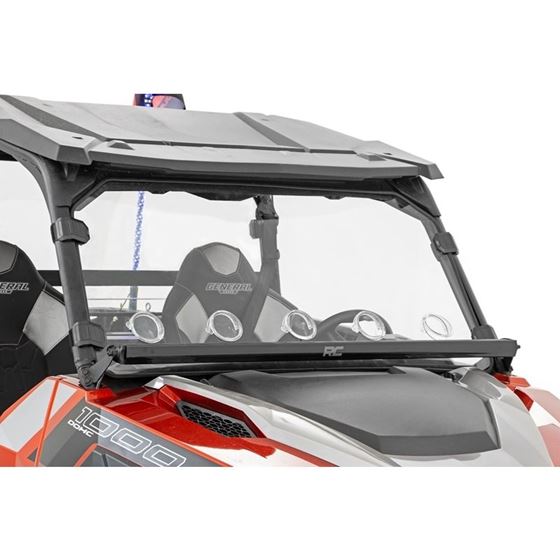 Vented Full Windshield Scratch Resistant Polaris General (98262010) 1