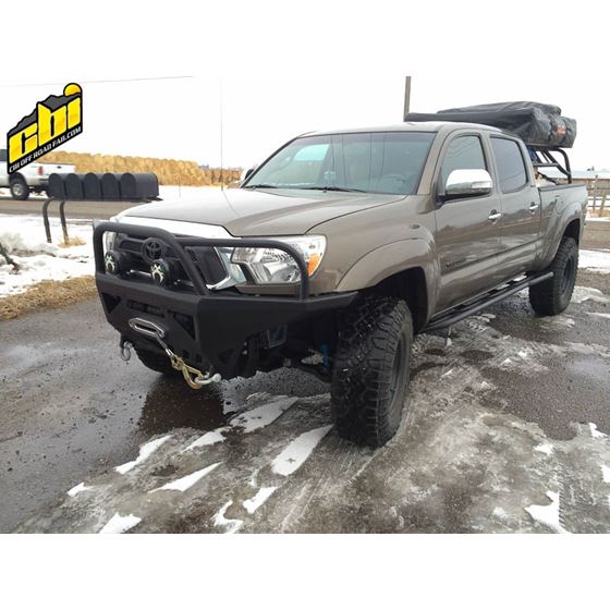 2nd Gen Tacoma Moab 2.0 Adventure Front Bumper Bare Metal Steel 05-15 Toyota Tacoma 3