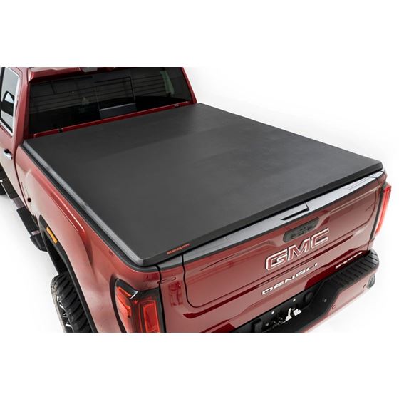 Soft Tri-Fold Bed Cover 6'9" Bed Chevy/GMC 2500HD/3500HD (20-24) (41120690) 1