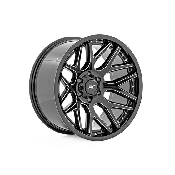 95 Series Wheel Machined One-Piece Gloss Black 20x10 8x170 -19mm (95201011M) 1