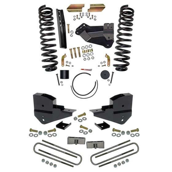 4 in. Suspension Lift Kit with Front Coils and Rear Blocks. (F23401K) 1