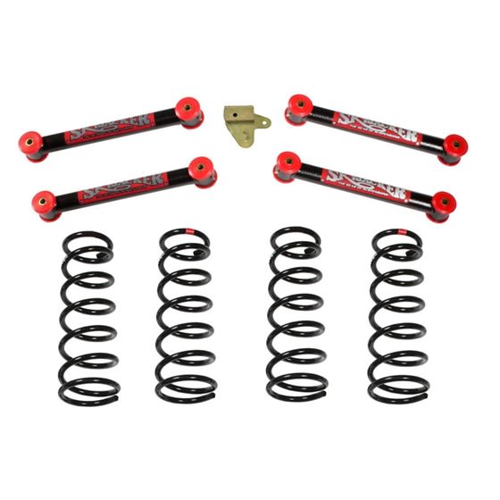 Standard Lift Kit 3 Inch Lift 9398 Jeep Grand Cherokee Includes FrontRear Coil Springs FrontRear Low