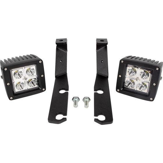 96-02 4Runner Ditch Light Bracket Kit with Spot Lights