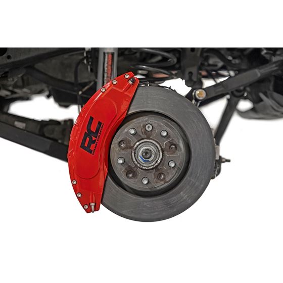 Caliper Covers - Front and Rear - Red - Sport - Gladiator JT (20-23)/Wrangler JL (18-23) (71150)