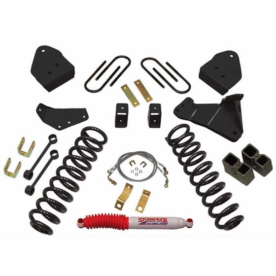 Lift Kit 6 Inch Lift Includes Front Coil Springs Rear Blocks 0810 Ford F250 Super Duty Skyjacker 1