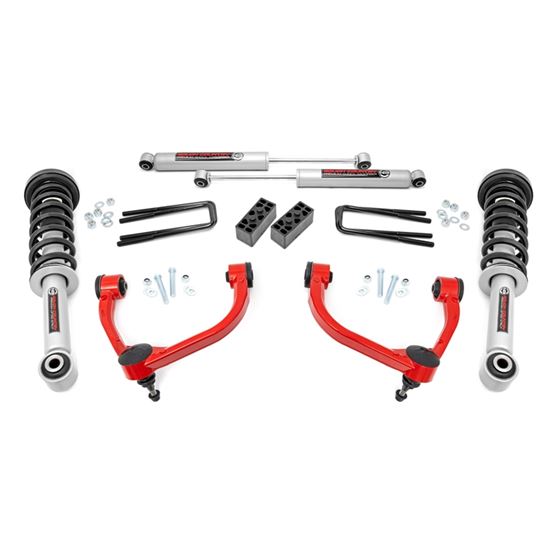 3 Inch Lift Kit N3 Struts Ford F-150 4WD (2009-2013) (54431RED) 1