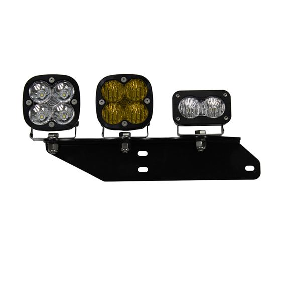 Raptor Fog Light Kit 17-18 F-150 Raptor Fog Pocket Kit Amber SAE Sportsmen 1