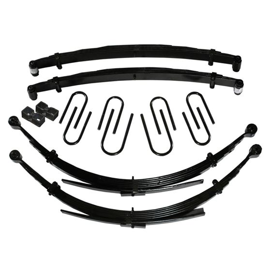 Lift Kit 8 Inch Lift 7586 Chevrolet K20 For Use w56 Inch Rear Springs Includes FrontRear Leaf Spring