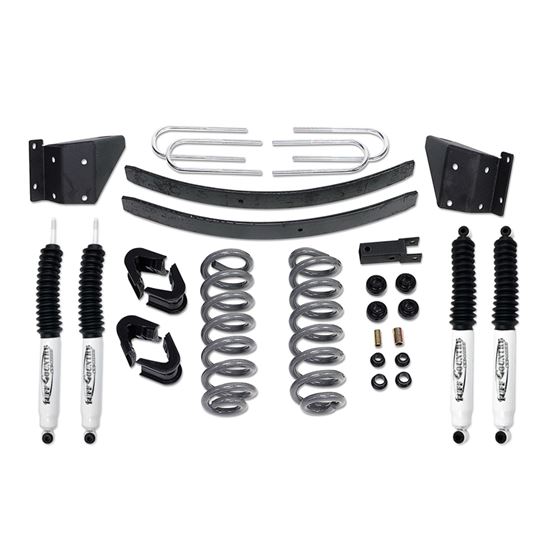 4 Inch Performance Lift Kit 7379 Ford F1507879 Ford Bronco w SX8000 Shocks Fits Models with 3 Inch w