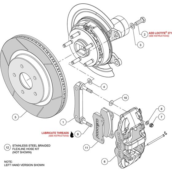 AERO4 Big Brake Truck Rear Brake Kit 3