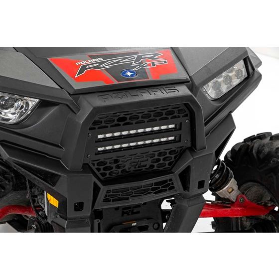 Grille Kit 10" Black Slimline LED Pair Polaris RZR XP 1000 (93041) 1