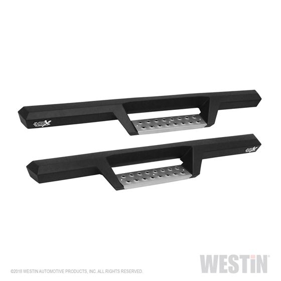 HDX Stainless Drop Nerf Step Bars 1