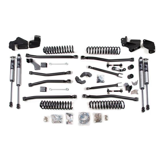 4 Inch Lift Kit - Long Arm - Jeep Wrangler JK (07-18) 2-Door (1419FS)