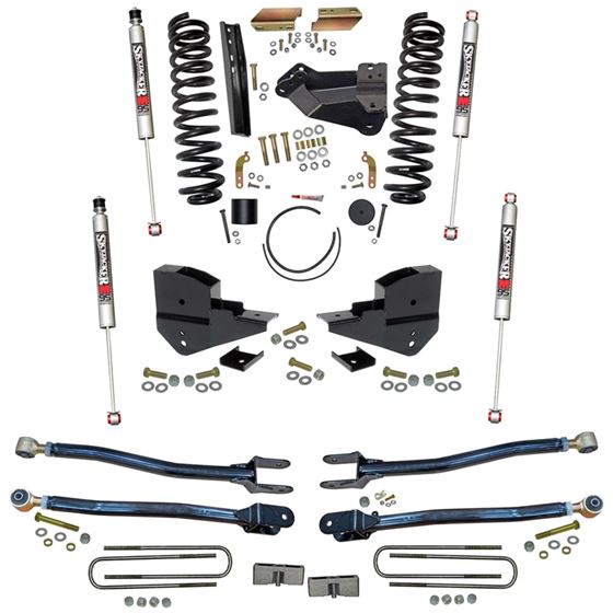 4 in. Suspension Lift Kit with 4-Link Conversion and M95 Monotube Shocks. (F234024K-M) 1