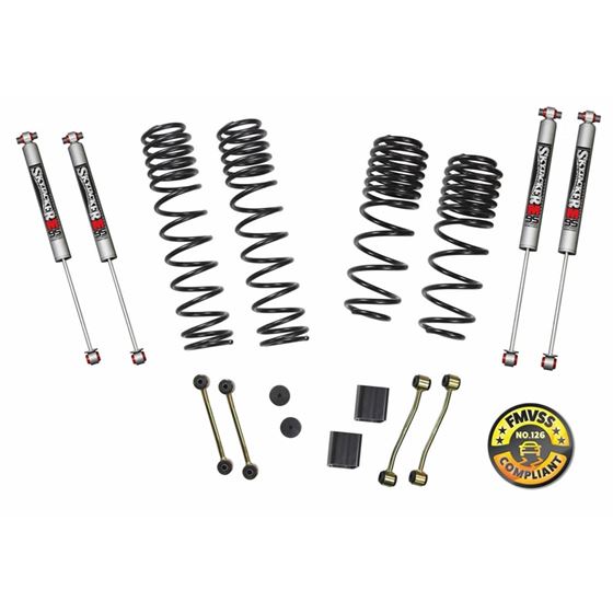 Suspension Lift Kit wShock 225 Inch Lift 1819 Jeep Wrangler WFt And R Dual RateLong Travel Series Co