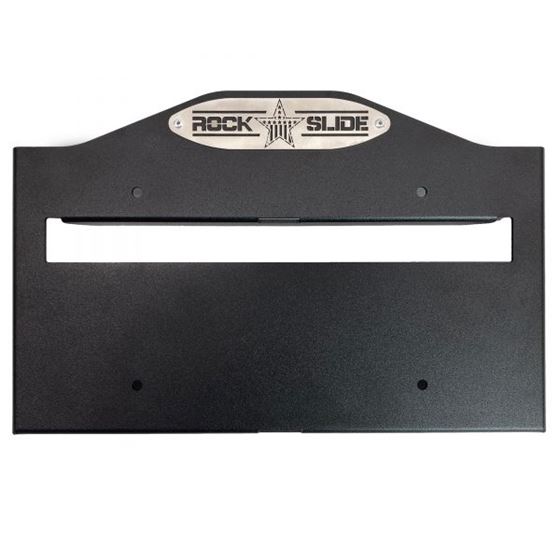 EZ License Plate Mount Black Aluminum 1