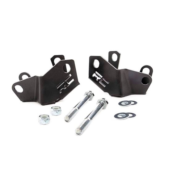 Jeep Rear Lower Control Arm Skid Plate Kit 18-20 Wrangler JL Rough Country 1