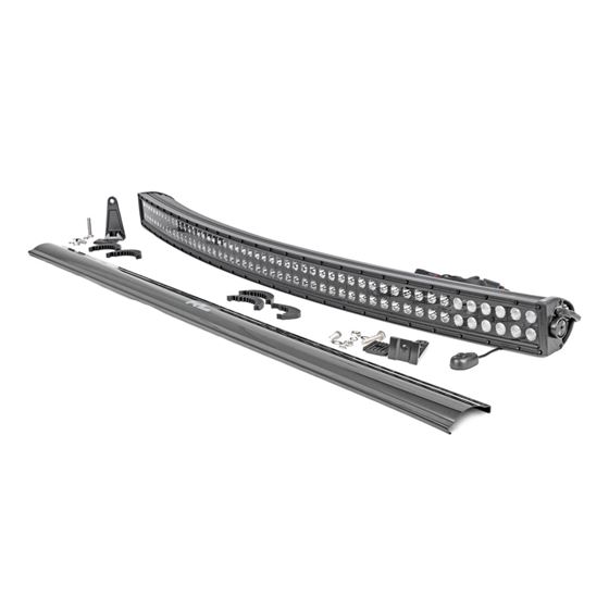 50 Inch Black Series LED Light Bar Curved Dual Row (72950BL) 1