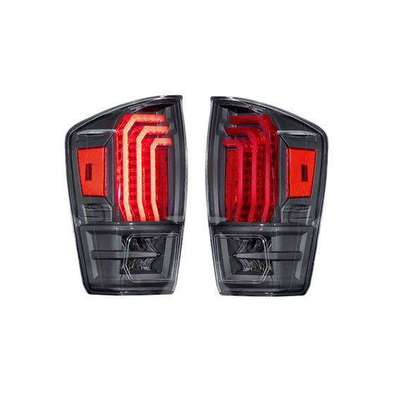 XB LED Tail Lights: Toyota Tacoma (16-23) (Pair / Clear Lens) (LF702) 1