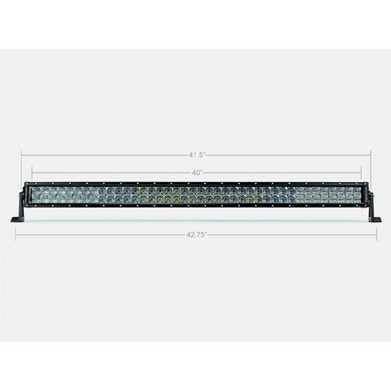 42 Inch Dual Row Straight 5D Optic OSRAM LED Bar Combo