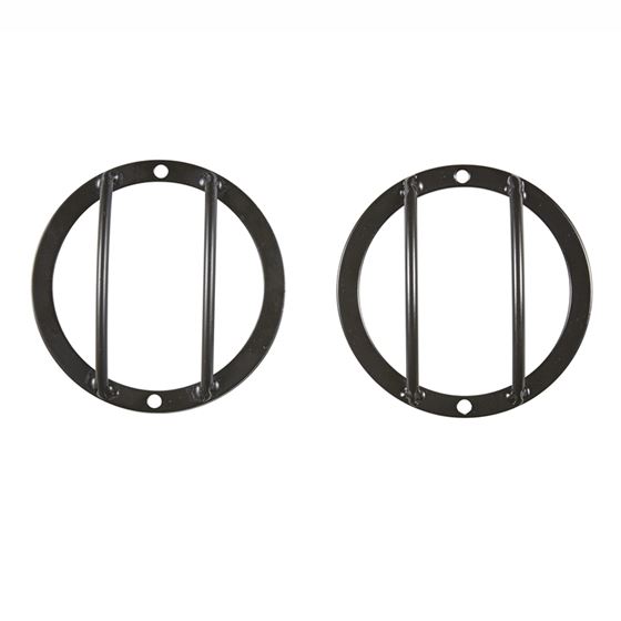 Euro Side Turn Signal Guards - Black - 2 Piece (5691) 1