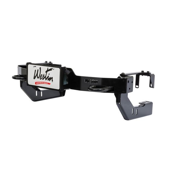 Winch Mount License Plate Relocator 1