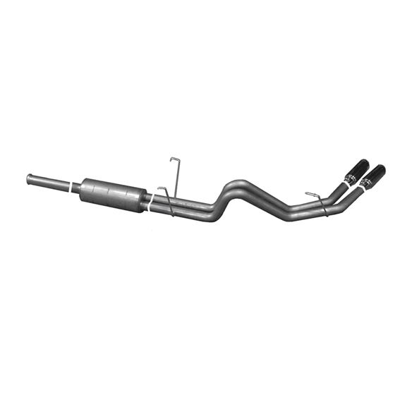 Cat Back Dual Sport Exhaust System Aluminized 1