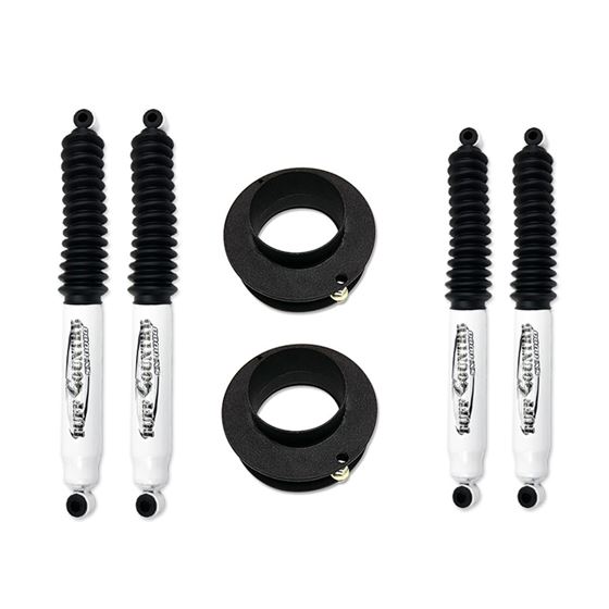 2 Inch Leveling Kit Front 1418 Dodge Ram 3500 4WD w SX8000 Shocks Tuff Country 1
