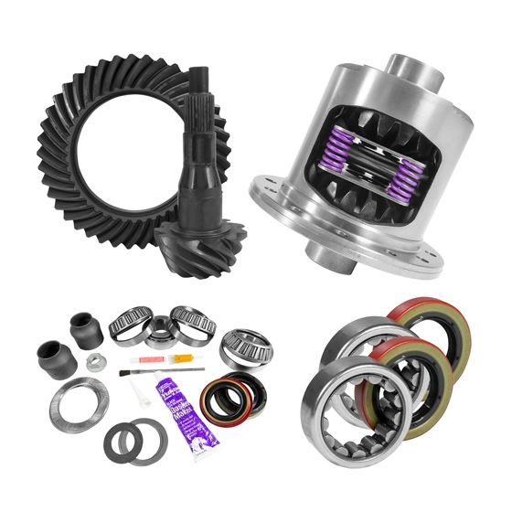 9.75" Ford 3.73 Rear Ring and Pinion Install Kit 34spl Posi Axle Bearings 1