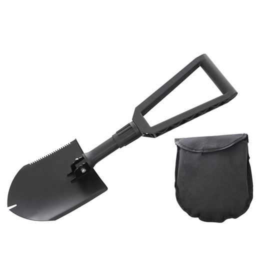 Multi Functional Military Style Utility Shovel with Nylon Carrying Case 1