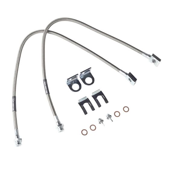 Brake Line Set 22 in. Front Stainless Steel Pair (RE1550) 3