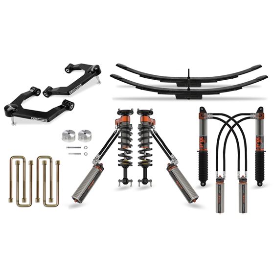 3 Inch Ultimate Leveling Kit With Fox FRS 3.0 IBP Shocks for 19-23 Silverado/Sierra 1500 (510-P1213)