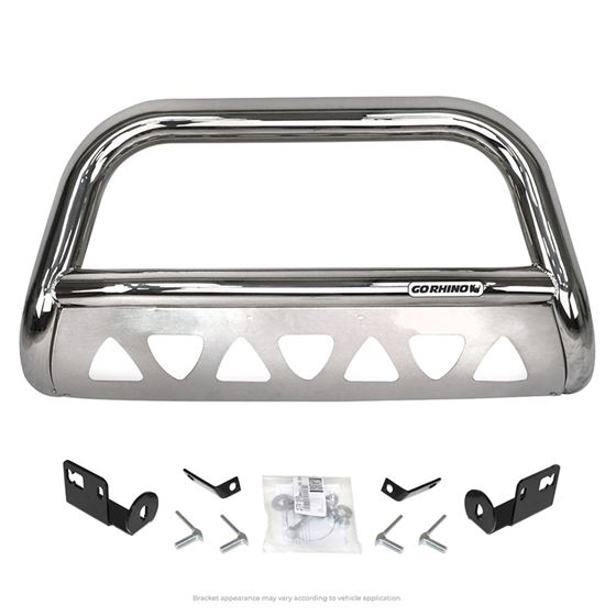 RHINO! Charger Bull Bar with Mounting Brackets (5518PS) 1