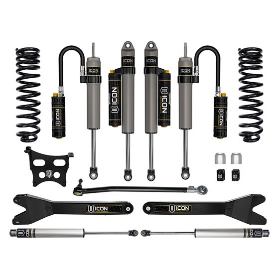 2023 Ford F250/F350 4WD 2.5" Lift Stage 5 Suspension System with Radius Arms (K62565R) 1
