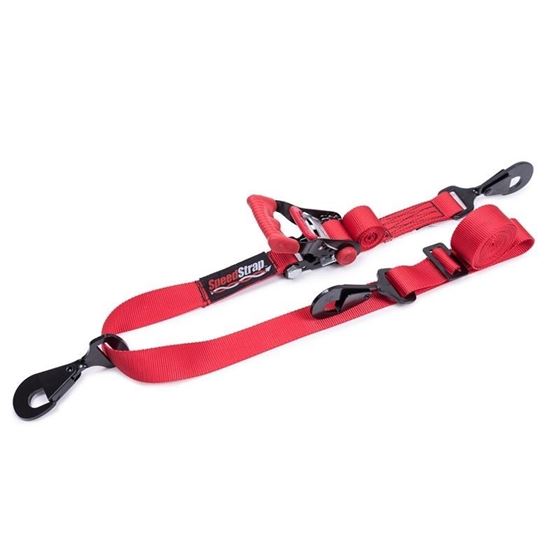 15 Inch 3Point Ratchet TieDown Red 1