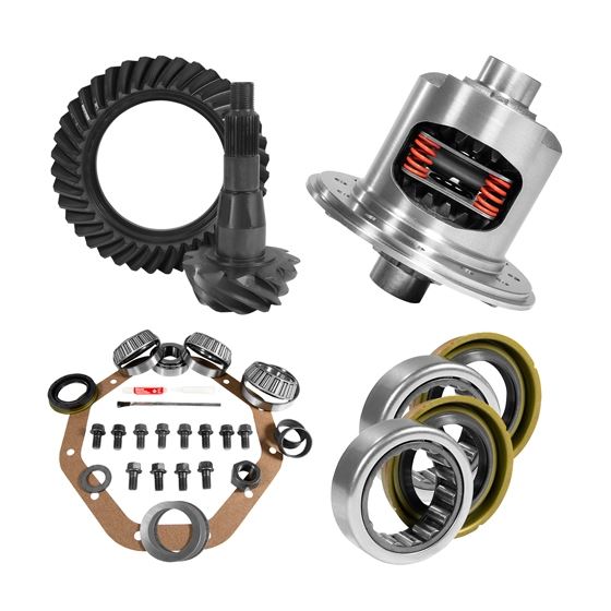 9.25" CHY 3.21 Rear Ring and Pinion Install Kit 31spl Posi 1.7" Axle Bearings 1