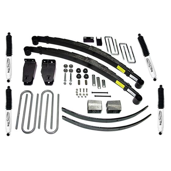 4 Inch Lift Kit 8896 Ford F250 4 Inch Lift Kit w SX8000 Shocks Fits Models with Diesel or 460 Gas En