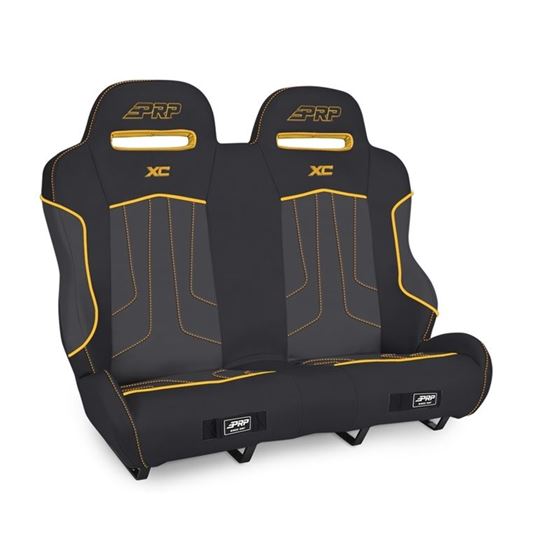 XC Suspension Bench for Polaris RZR Black/Yellow PRP Seats