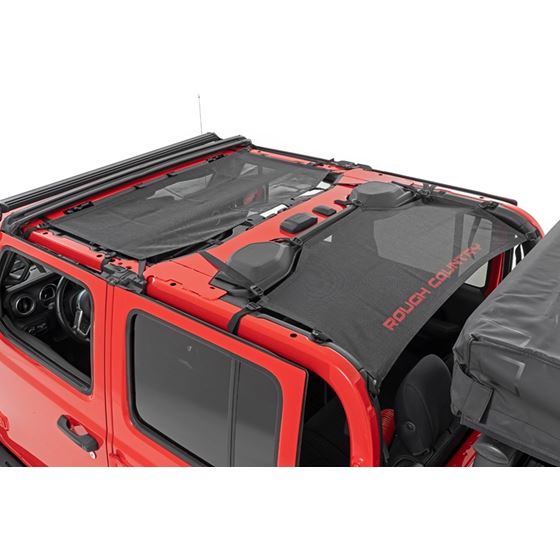 Mesh Bikini Top Plus Black Jeep Gladiator JT 4WD (20-22) (85118) 1