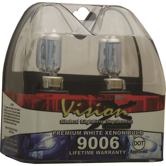 9006 55 Watt Low Dot Approved Superwhite Bulb Set (4001558) 1 2