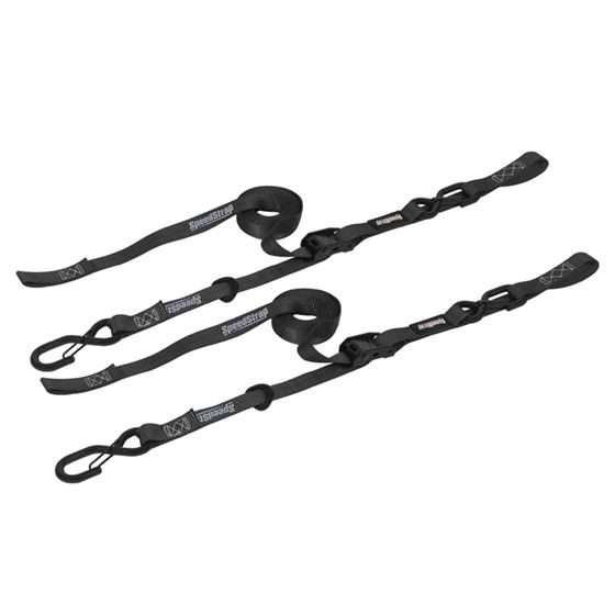 Cam-Lock 1 in. x 10 ft. Tie Down w/ Snap S Hooks and Soft Tie