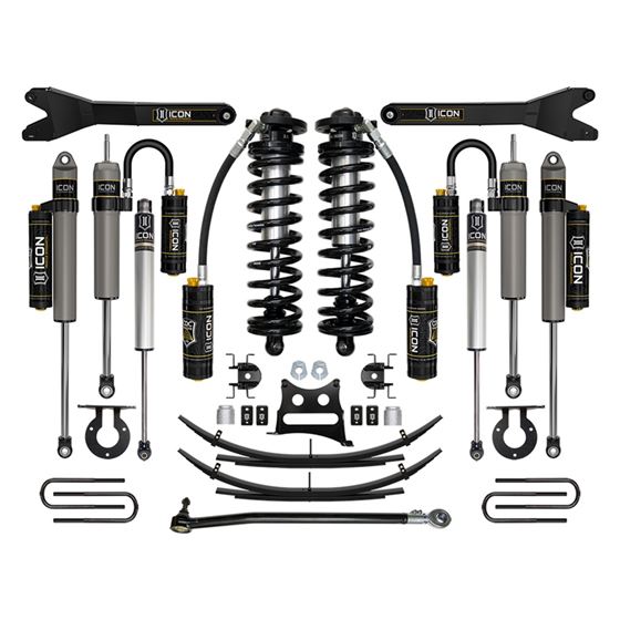 17-22 Ford F250/F350 2.5-3" Lift Stage 6 Coilover System w/ Leaf Springs (K63146L) 1