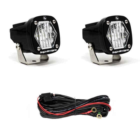 S1 Wide Cornering LED Light with Mounting Bracket Pair 1