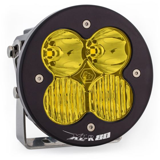 LED Light Pods Amber Lens Spot Each XL R 80 Driving/Combo 1