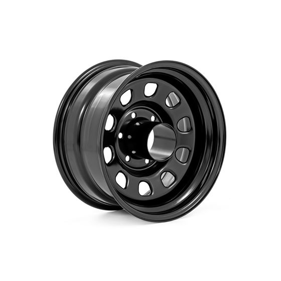 Steel Wheel - Black - 17x9 - 6x5.5 - 4.25 Bore - -12 (RC51-7655)