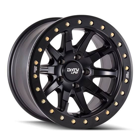 DT2 9304 MATTE BLACK WSIMULATED RING 17X9 5127 12MM 781MM 1
